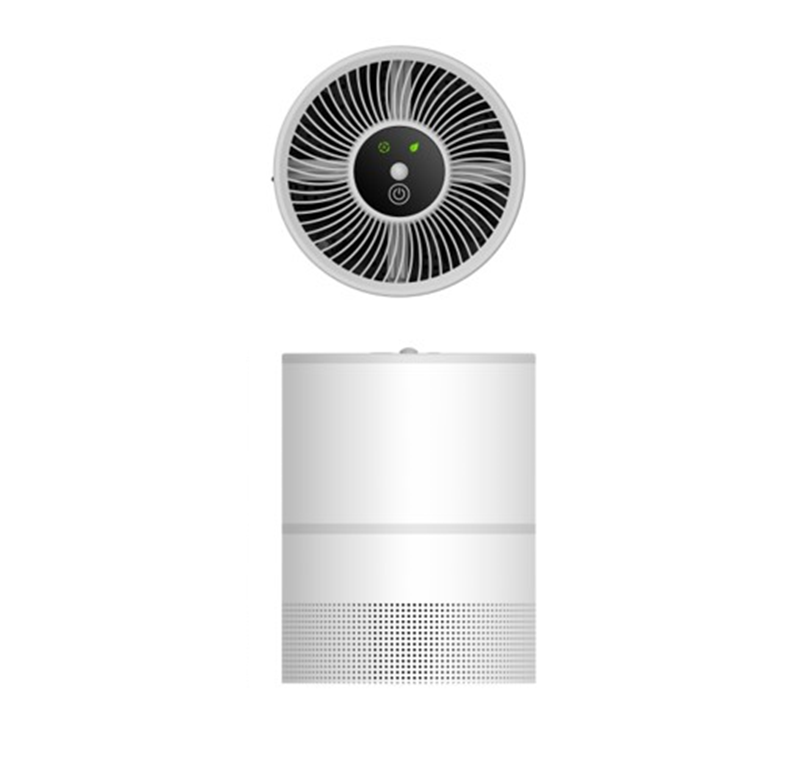 Earthwise UV Personal Desktop Air Purifier and Odor Eliminating Machine