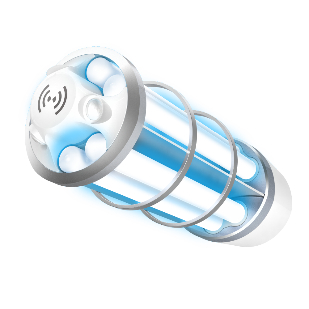 Commercial Grade UVC Light Fixture with Remote Control and Auto Sensing