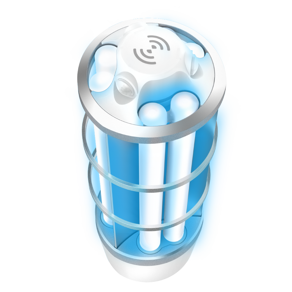 Commercial Grade UVC Light Fixture with Remote Control and Auto Sensing